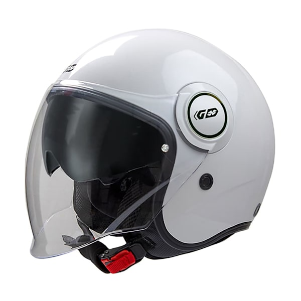 Gari G21 Sunvisor åben Hjelm Hvid M