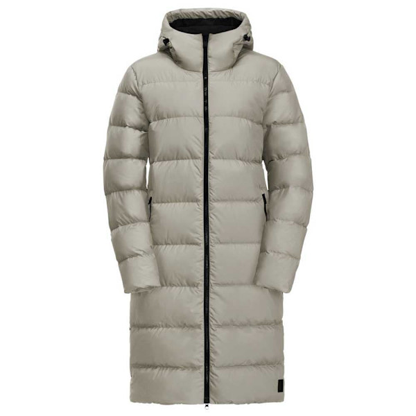 Jack Wolfskin Frozen Palace Frakke Beige S Kvinde