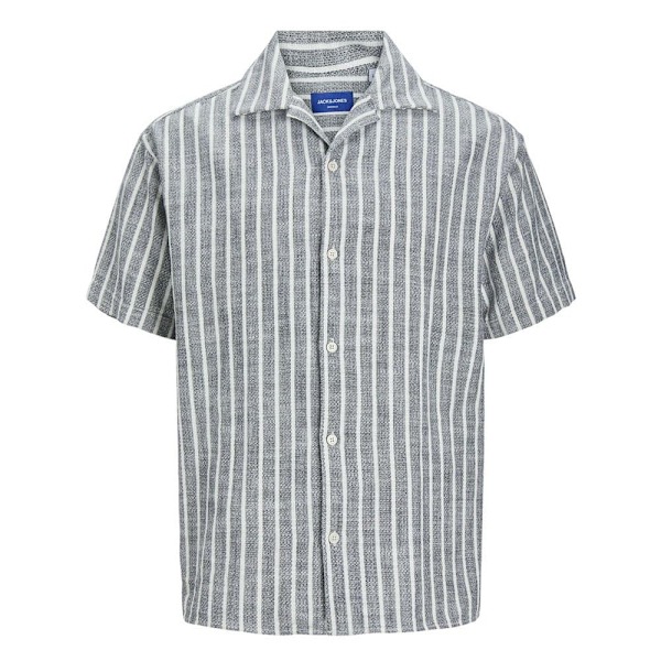 Jack & Jones Cabana Plus Size Kortærmet Skjorte Grå 2XL Mand