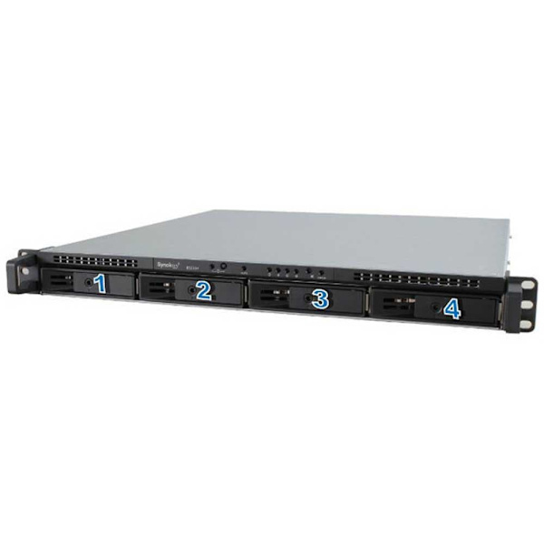 Synology Rs1619xs+ Svart