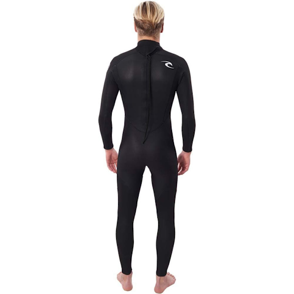 Rip Curl Pitkähihainen Takavetoketjupuku Freelite 4/3 Mm Musta S