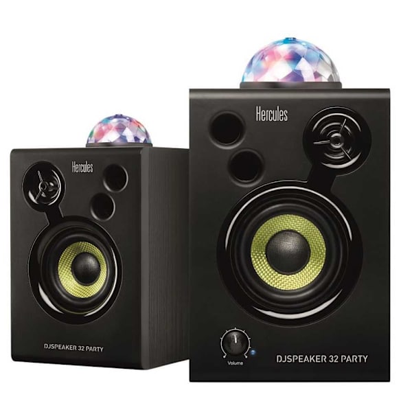 Hercules Højttalere Djspeaker 32 Party Sort