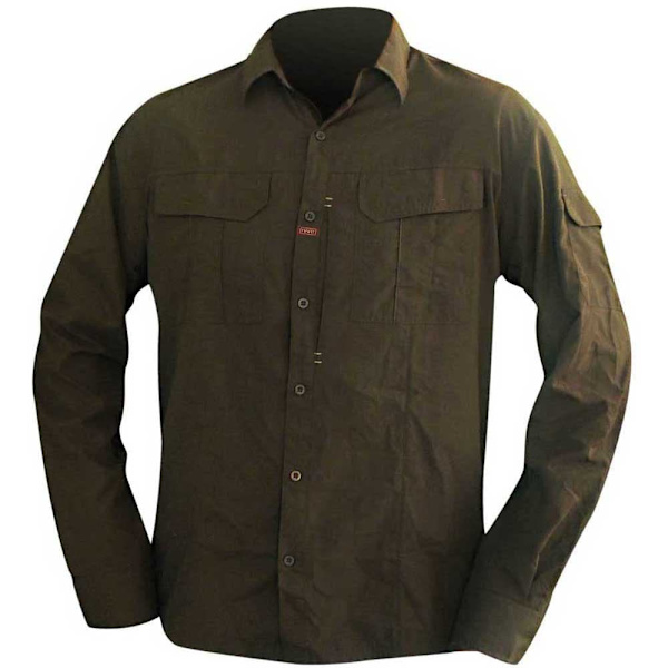 Hart Hunting Lang Ærmet Skjorte Astiz Grøn 3XL