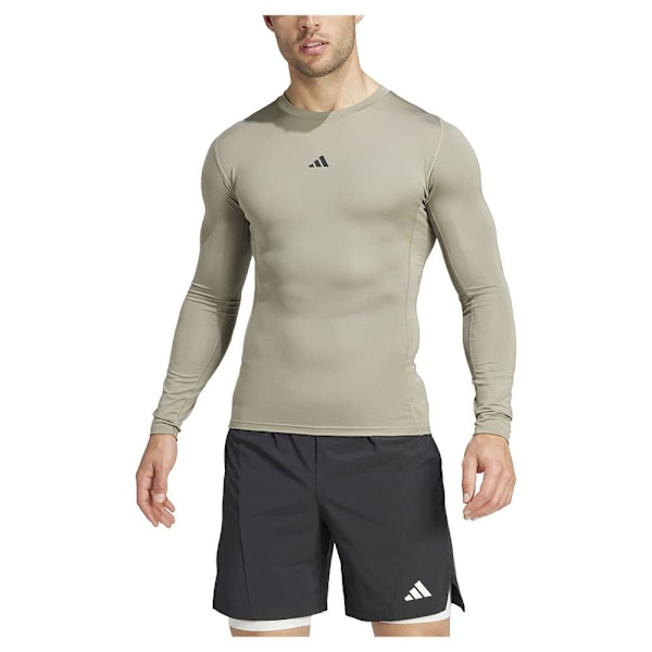 Adidas Techfit Compression Pitkähihainen T-paita  XL / Regular Mies