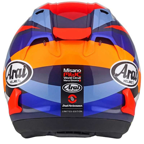 Arai Rx-7v Evo Misano Ece 22.06 Fullface-hjelm Flerfarvet S
