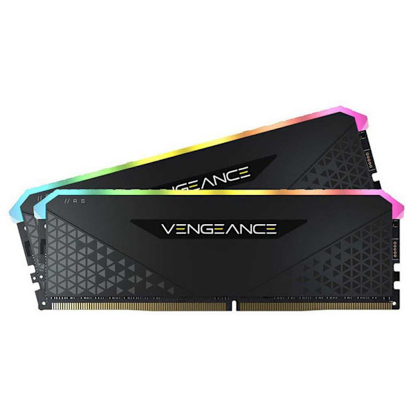 Corsair Ram-hukommelse Vengeance Rgb Rs 32gb 2x16gb Ddr4 3600mhz Sort