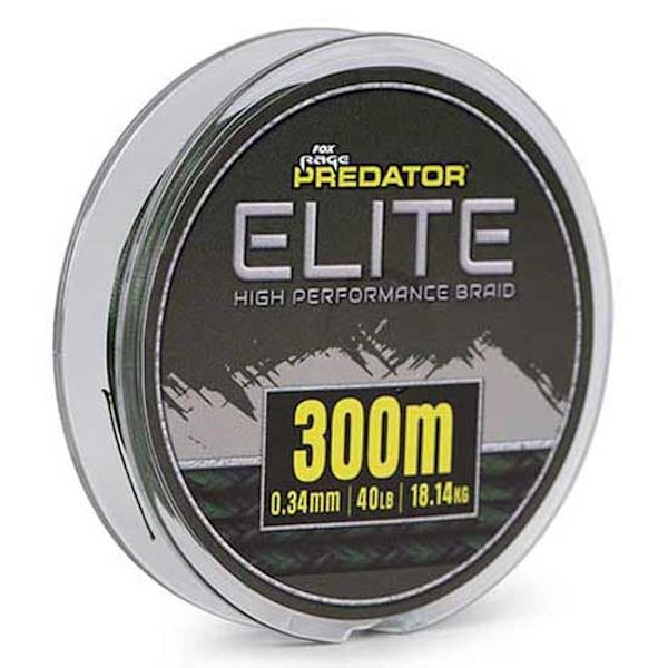 Fox Rage Predator Elite Flettet Fiskesnøre 300 M  40 Lbs