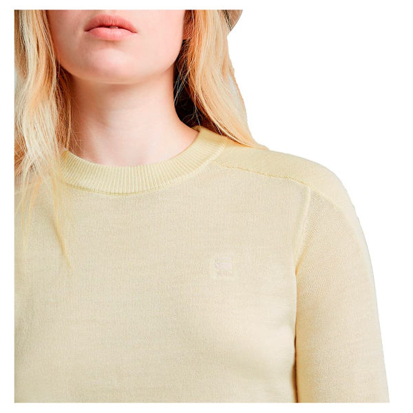 G-star D25509-d847 Tröja Beige S Kvinna