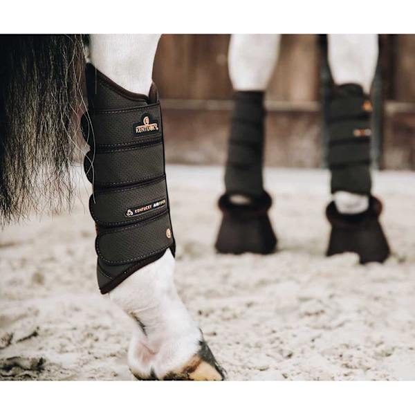 Kentucky Hind Eventing Boots Air Tech Svart Full