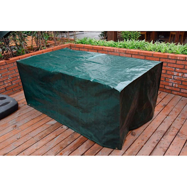 Edm Pöydän Ja Tuolien Kansi 225x143x90 Cm 240g/m2 Vihreä
