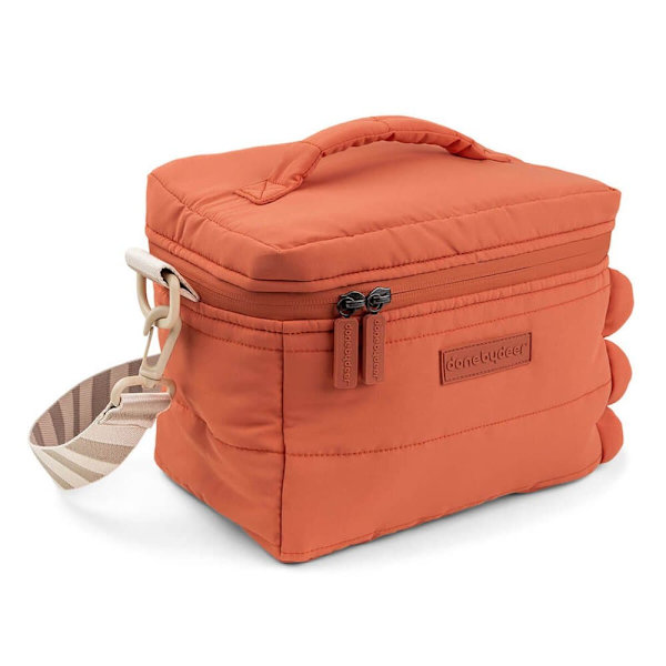 Done By Deer Vatteret Isoleret Taske Croco Orange