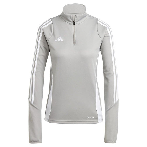 Adidas Half Zip Sweatshirt Training Tiro24 Grå 2XL / Regular Kvinna