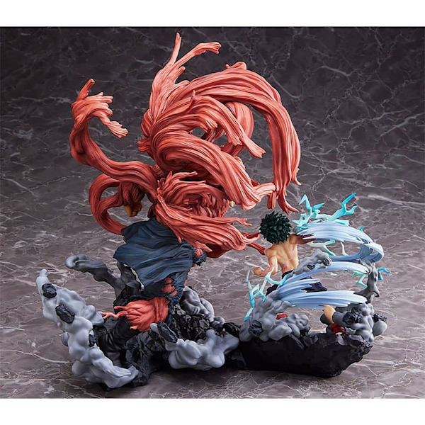 Tomy My Hero Academia Super Situation Pvc Izuku Midoriya Vs Muscular 30 Cm Statue