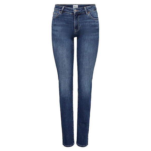 Only Almindelige Talje Jeans Alicia Blå 31 / 34 Kvinde
