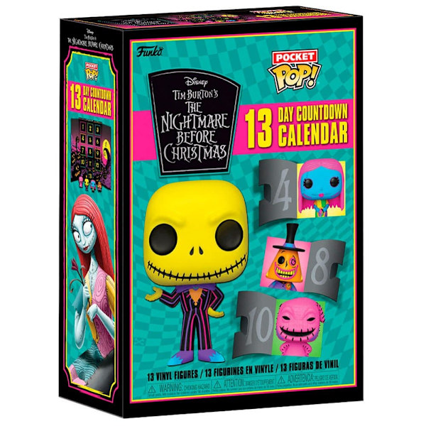 Funko Mareridtet Før Jul Adventskalender Flerfarvet