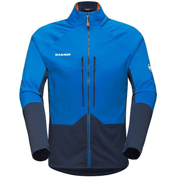 Mammut Eiger Nordwand Ml Hybrid Jakke Blå S Mand