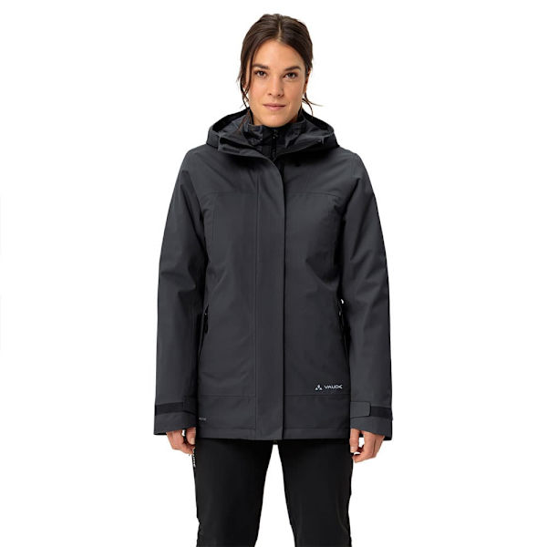 Vaude Neyland 3in1 Jakke Sort 40 Kvinde