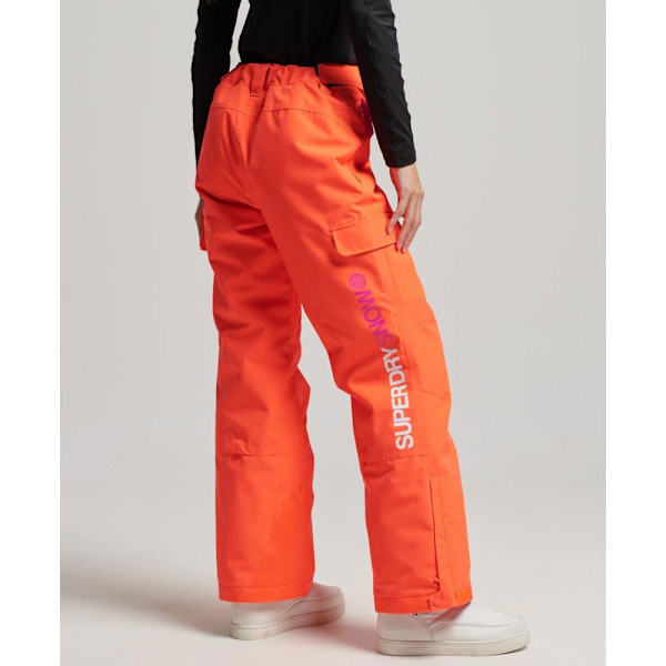 Superdry Byxor Ski Ultimate Rescue Orange XS Kvinna