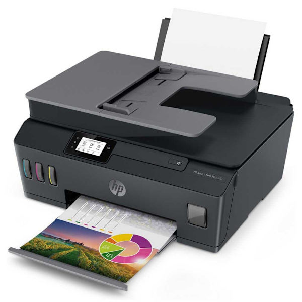 Hp Multifunktionsprinter Smart Tank Plus 570 Aio Sort One Size / EU Plug