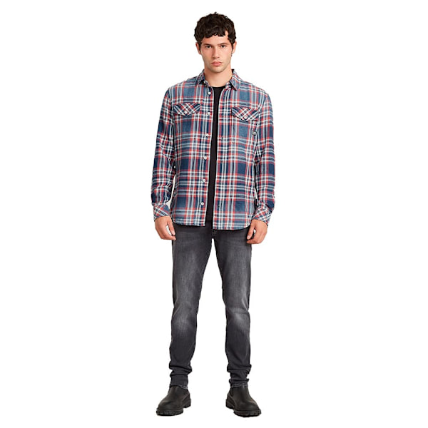 G-star D24963-e029 Marine Skjorte Med Lange ærmer Blå L Mand