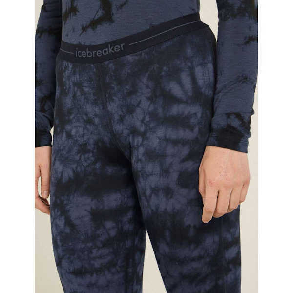 Icebreaker Merino 200 Oasis Cloud Dye Leggings Grå S Kvinde