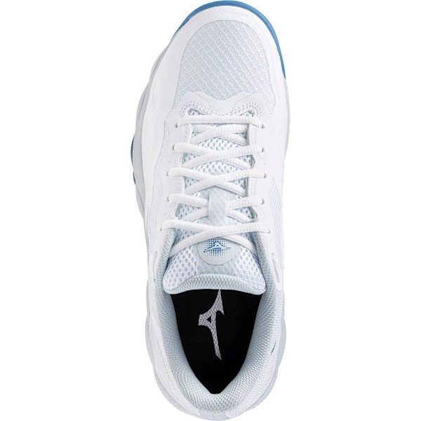 Mizuno Wave Enforce Court Cc Leraskor Vit EU 40 1/2 Kvinna