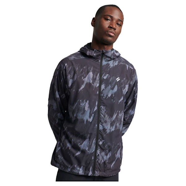 Superdry Jakke Run Grå XL Mand