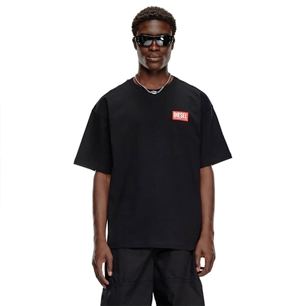 Diesel T Boxt Lab T-shirt Med Korte ærmer Sort L Mand