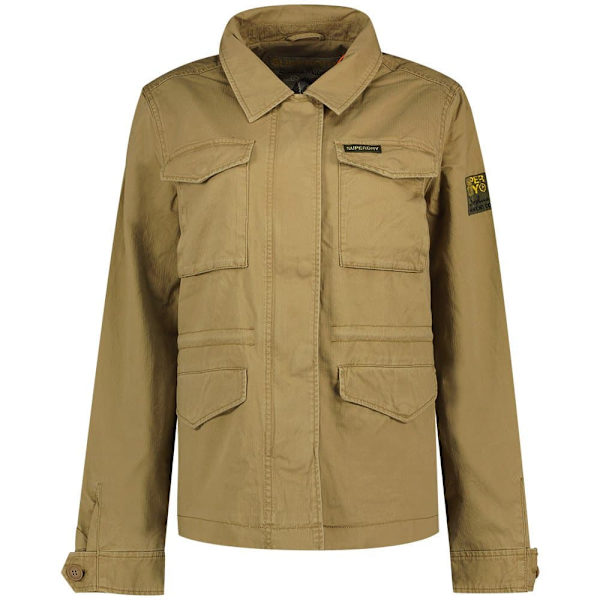 Superdry Military M65 Jacka Beige 2XS Kvinna