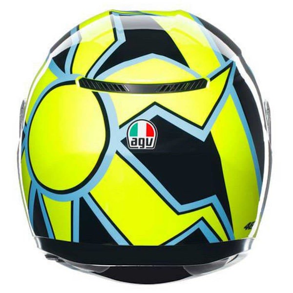 Agv Fuld Ansigtshjelm K3 E2206 Mplk Gul M