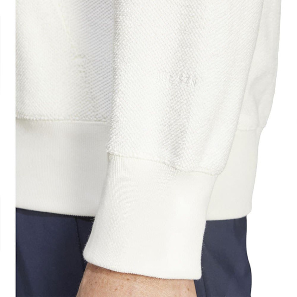 Adidas Elevated All Szn Terry Loop Hættetrøje Hvid S / Regular Mand