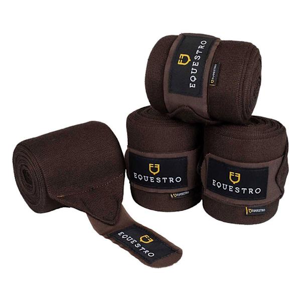 Equestro Vila Stickade Bandage 4 Bitar