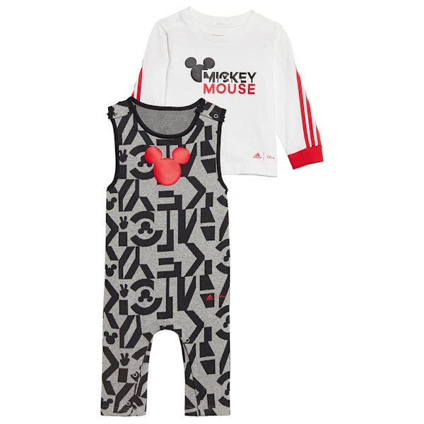 Adidas Uppsättning Dy Mm One Vit 12-24 Months