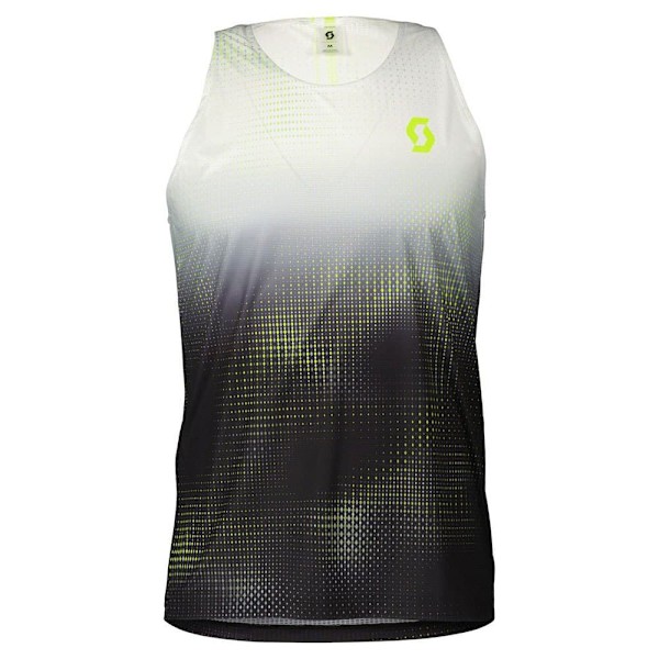 Scott Ärmlös T-shirt Rc Run Grönt,Vit 2XL Man