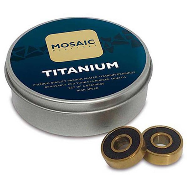 Mosaic Company Lejer Titanium Mosaic Gylden