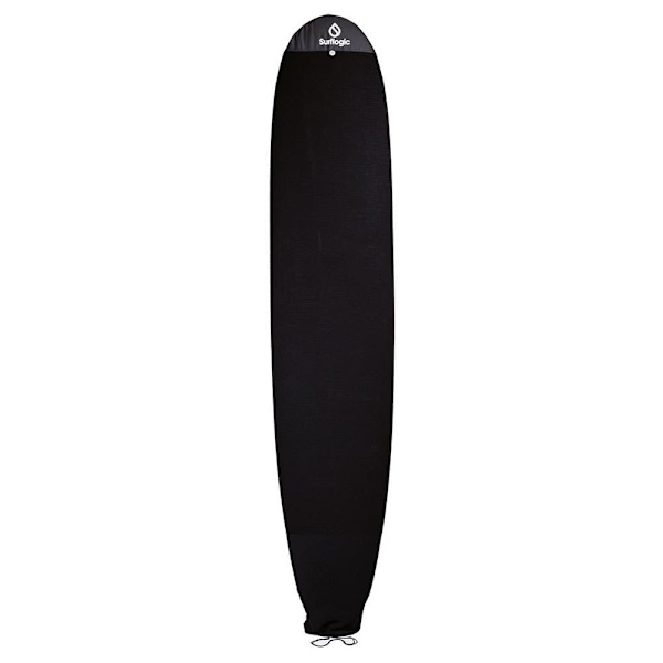 Surflogic Dække Stretch Longboard Sort 9´2