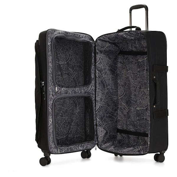 Kipling Spontaneous L 101l Kuffert Med Hjul Sort