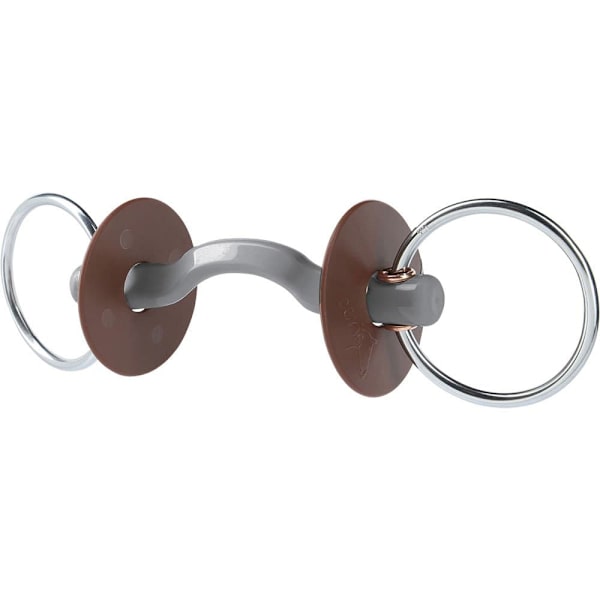 Beris Hårdt Snaffle Konnex Tongue Arc 7.5 Cm Bit Søvfarvet 130 mm