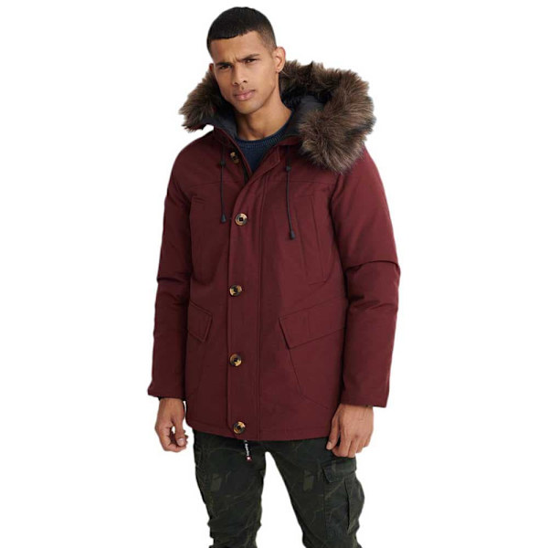 Superdry Rookie Down Jacka Röd L Man