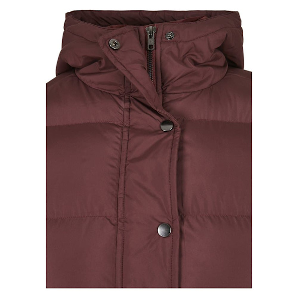 Urban Classics Hættejakke Puffer Rød M Kvinde