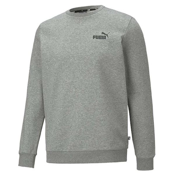 Puma Essential Small Logo Crew Sweatshirt Grå XS Mand