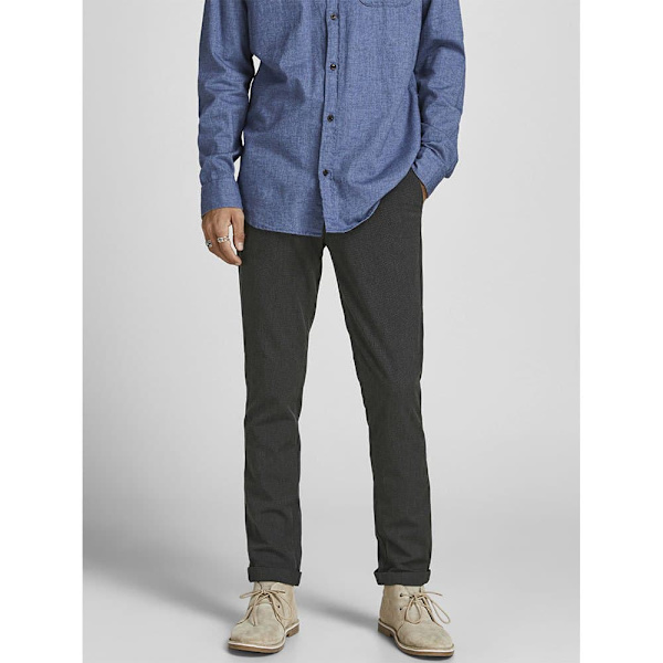 Jack & Jones Byxor Marco Connor Akm Dg Minimal Grå 34 / 32 Man