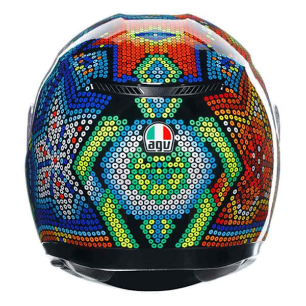 Agv Fullt Ansikte Hjälm K3 E2206 Mplk Flerfärgad L