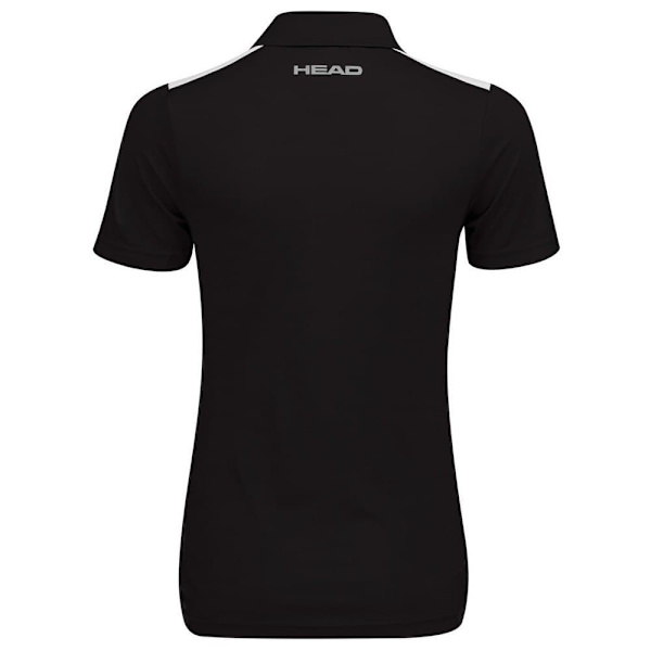 Head Racket Club 22 Kortærmet Polo Sort 2XL Kvinde