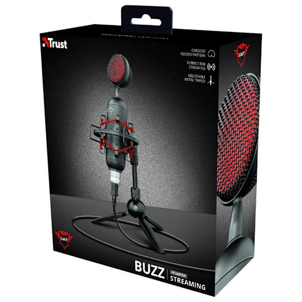 Trust Mikrofoni Gxt244 Buzz Musta