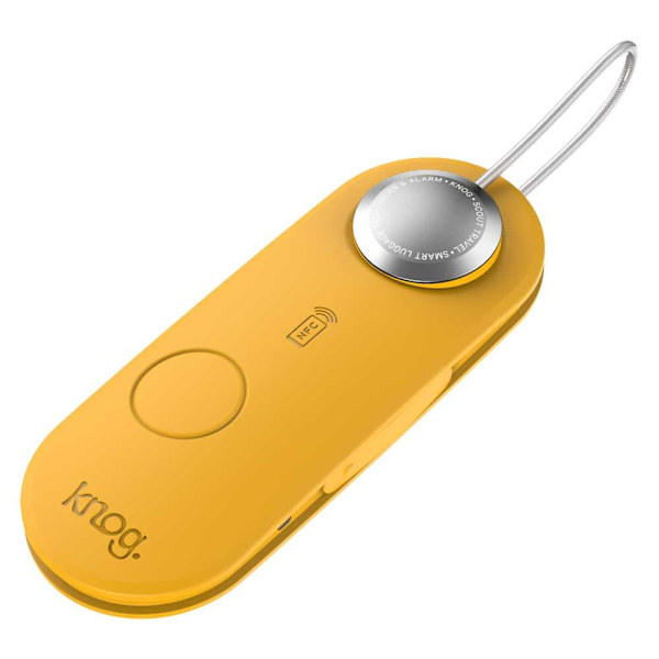 Knog Bagage Lapp. Finder & Alarm För Ios Scout Travel Guld  Pojke