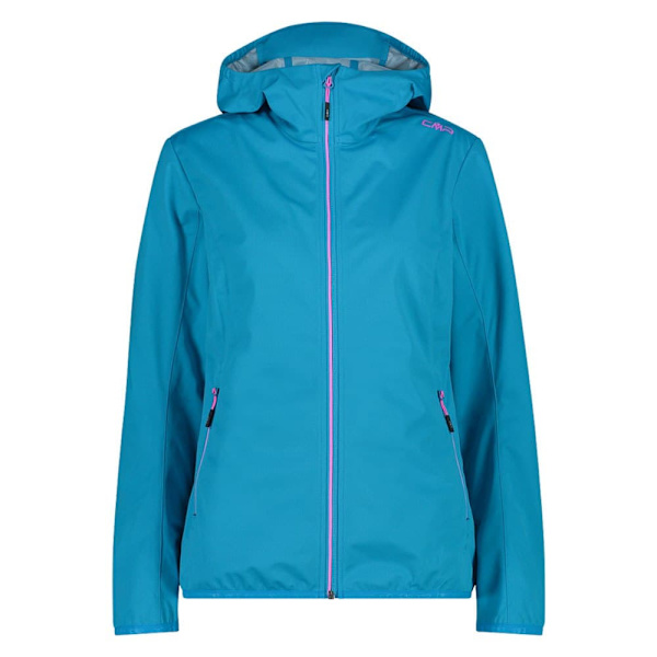 Cmp Jacka Fix Hood 32a6066 Blå XL Kvinna