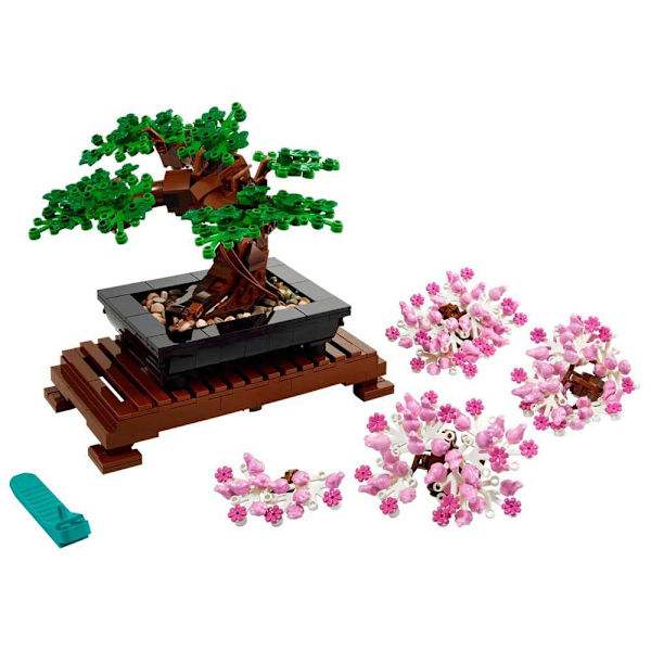 Lego Bonsai Tree Construction Leikkisetti Vihreä