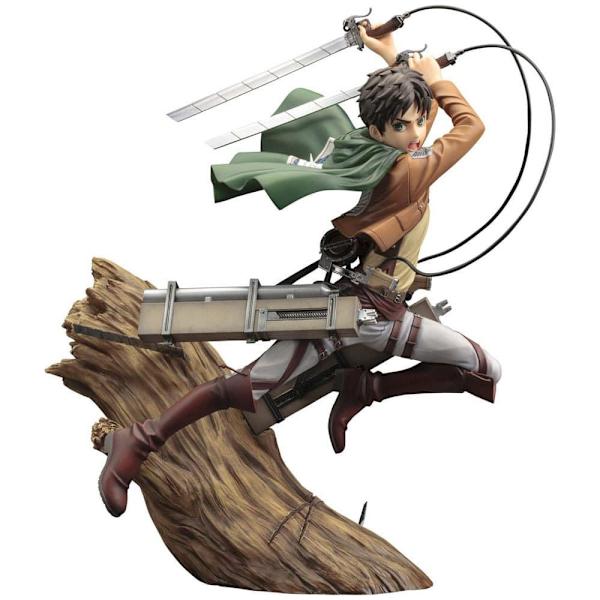 Kotobukiya Attack On Titan Artfxj 1/8 Eren Yeager Renewal Package Ver 26 Cm Staty
