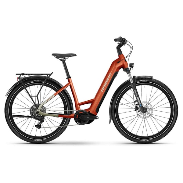 Haibike Trekking 4 Low Cues 2025 Elektriskcykel Orange S / 720Wh